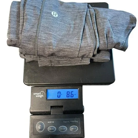 Lululemon Speed Up 28" Heathered Black Pocket Leggings Size 10 W5CM8S Luxtreme - Picture 10 of 10